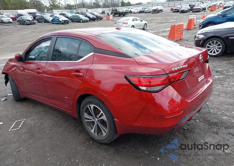 2022 Nissan Sentra Sv Xtronic Cvt from USA, damaged, VIN 3N1AB8CV5NY287730